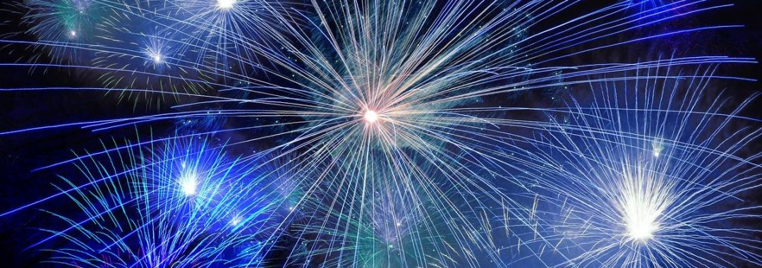 Fireworks at New Year