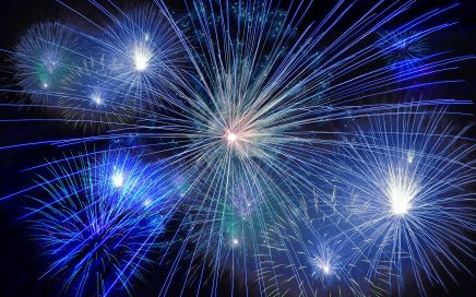 Fireworks at New Year
